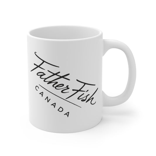 Father Fish Ceramic Mugs - Perfect Gift for Aquarium Enthusiasts