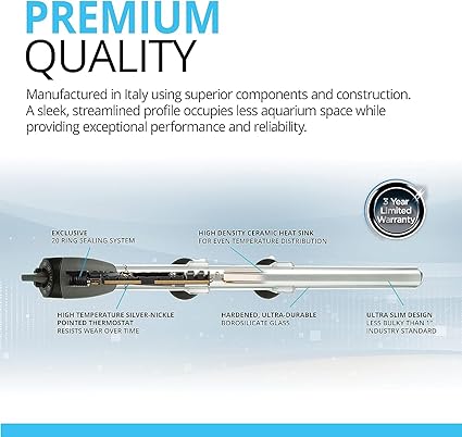 Fluval Submersible Heater M150 (150W up to 45 gallon)