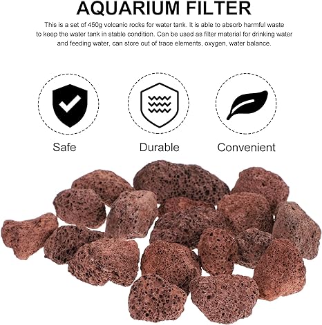 Lava Rock - Red (450g)