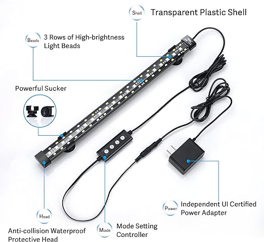 Hygger 24/7 Mode Submersible Plant LED 6W