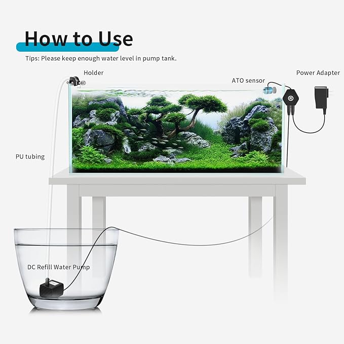 Aquarium Auto Top Off Water Refill System v2