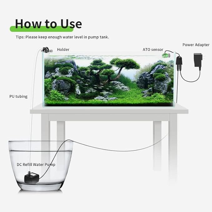 Aquarium Auto Top Off Water Refill System v1