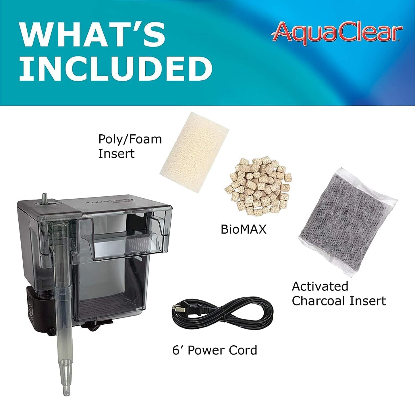 AquaClear 50 Hang on Back Filter