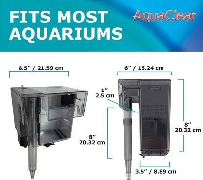 AquaClear 70 Filtre à suspendre au dos