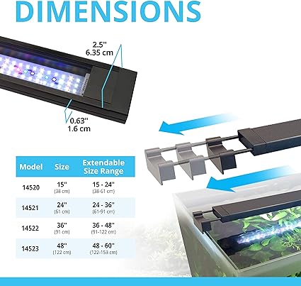 Fluval Plant Spectrum Bluetooth LED 3.0 22W (15"-24")