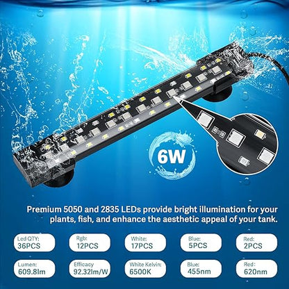 LED pour usine submersible Hygger, mode 24h/24 et 7j/7